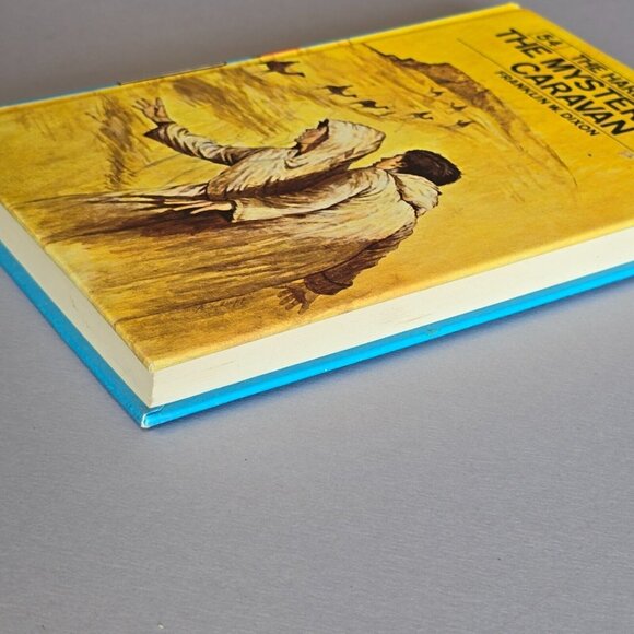 The Hardy Boys The Mysterious Caravan Franklin W Dixon 1975 Hardcover Book - Picture 5 of 15